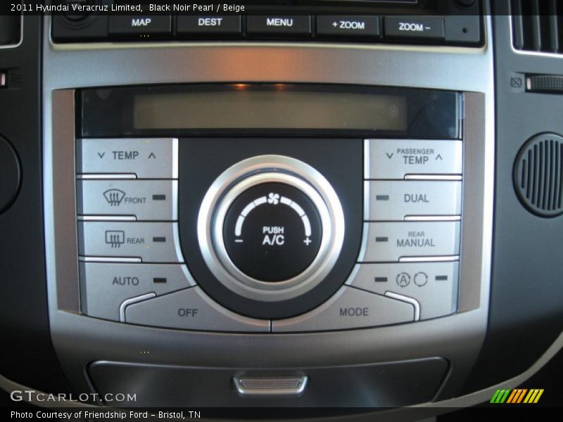 Black Noir Pearl / Beige 2011 Hyundai Veracruz Limited