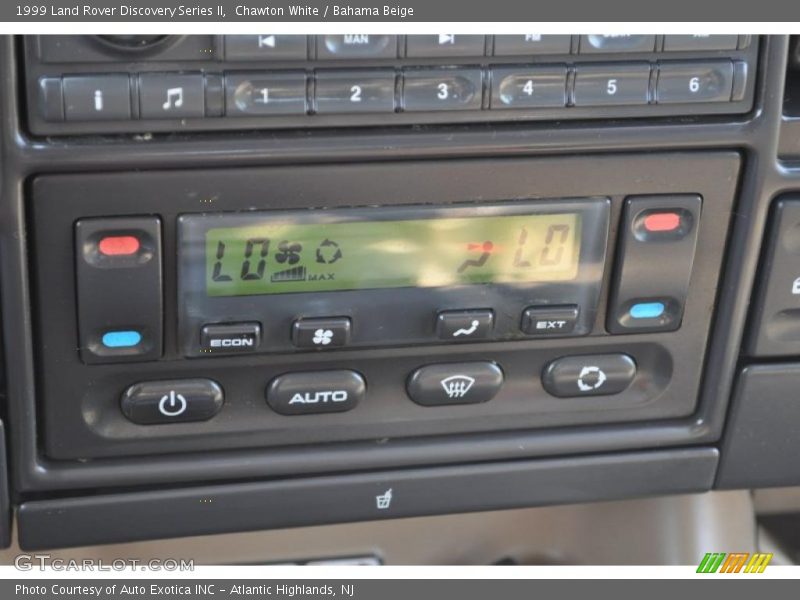 Controls of 1999 Discovery Series II