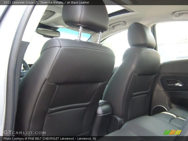 Silver Ice Metallic / Jet Black Leather 2011 Chevrolet Cruze LT