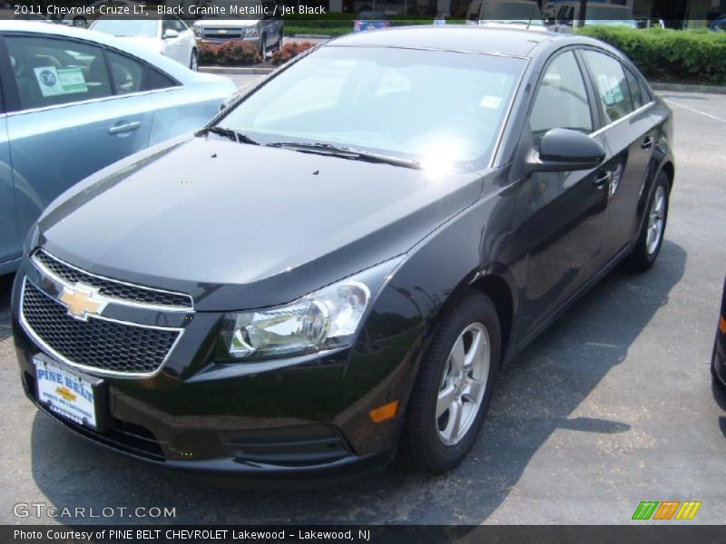 Black Granite Metallic / Jet Black 2011 Chevrolet Cruze LT