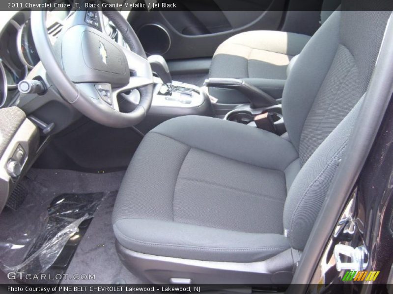 Black Granite Metallic / Jet Black 2011 Chevrolet Cruze LT