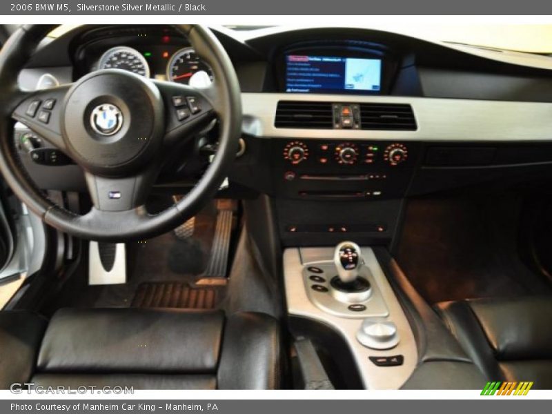 Silverstone Silver Metallic / Black 2006 BMW M5