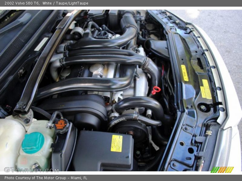  2002 S80 T6 Engine - 2.9 Liter Twin Turbocharged DOHC 24 Valve Inline 6 Cylinder