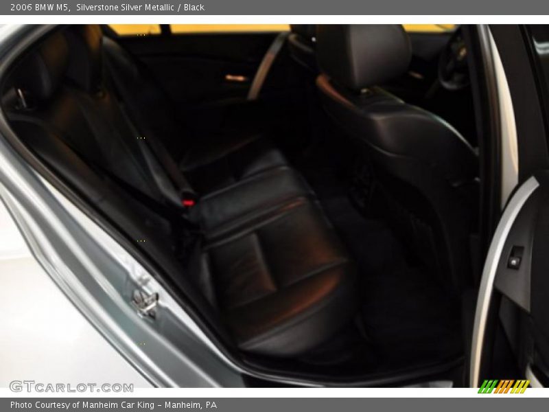 Silverstone Silver Metallic / Black 2006 BMW M5