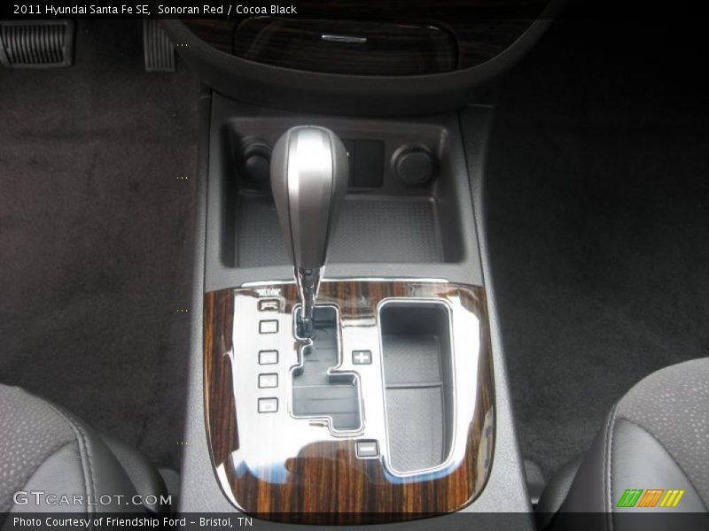  2011 Santa Fe SE 6 Speed Shiftronic Automatic Shifter