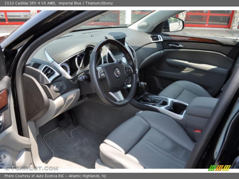 Imperial Blue / Titanium/Ebony 2010 Cadillac SRX 4 V6 AWD