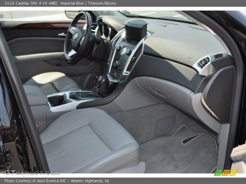 Imperial Blue / Titanium/Ebony 2010 Cadillac SRX 4 V6 AWD