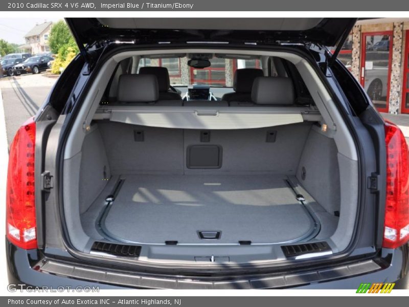 Imperial Blue / Titanium/Ebony 2010 Cadillac SRX 4 V6 AWD