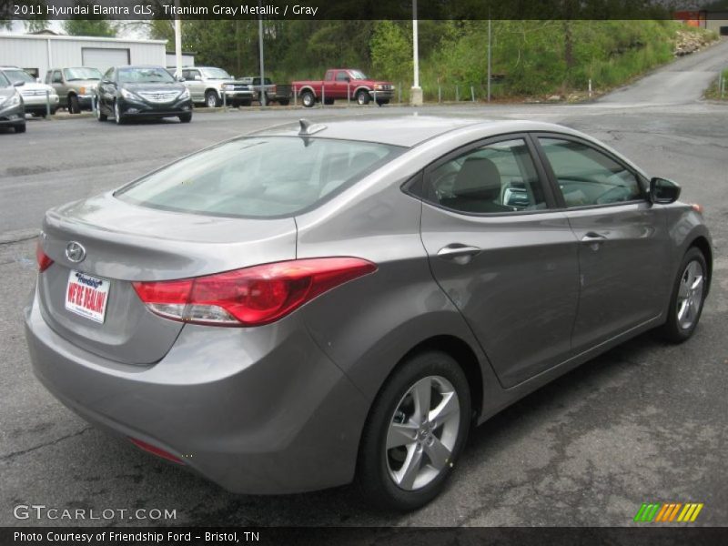 Titanium Gray Metallic / Gray 2011 Hyundai Elantra GLS