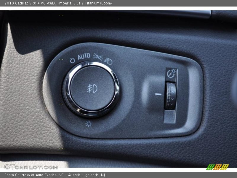 Imperial Blue / Titanium/Ebony 2010 Cadillac SRX 4 V6 AWD