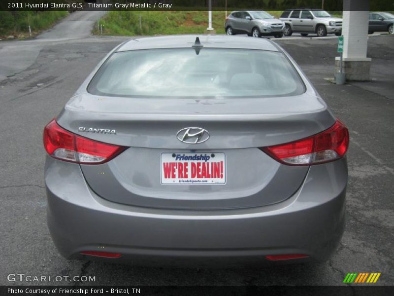 Titanium Gray Metallic / Gray 2011 Hyundai Elantra GLS