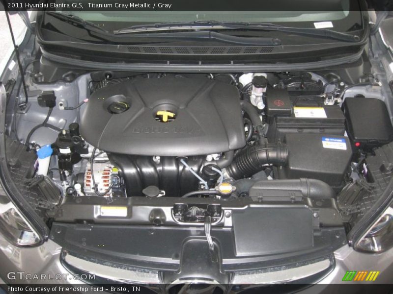  2011 Elantra GLS Engine - 1.8 Liter DOHC 16-Valve D-CVVT 4 Cylinder