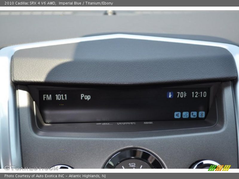 Imperial Blue / Titanium/Ebony 2010 Cadillac SRX 4 V6 AWD