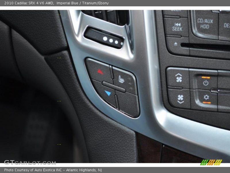 Imperial Blue / Titanium/Ebony 2010 Cadillac SRX 4 V6 AWD
