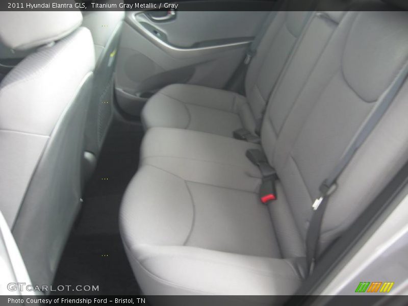 Titanium Gray Metallic / Gray 2011 Hyundai Elantra GLS