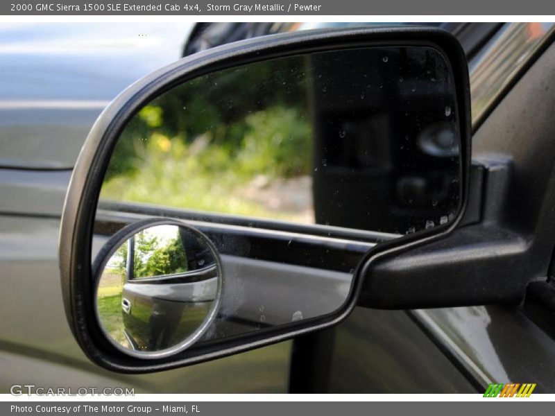 Storm Gray Metallic / Pewter 2000 GMC Sierra 1500 SLE Extended Cab 4x4