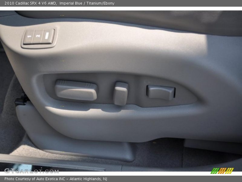 Imperial Blue / Titanium/Ebony 2010 Cadillac SRX 4 V6 AWD