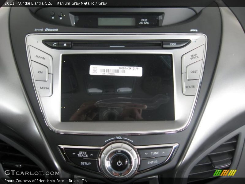 Controls of 2011 Elantra GLS