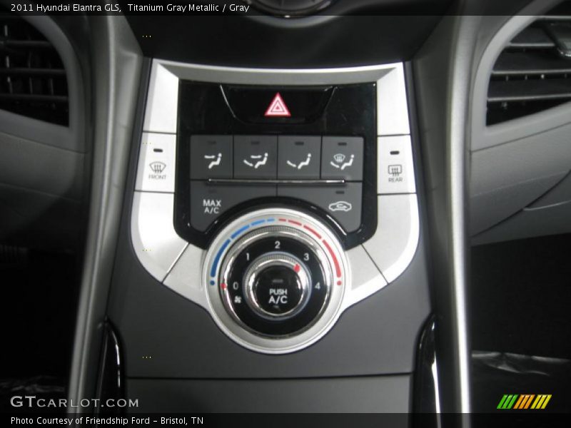 Controls of 2011 Elantra GLS