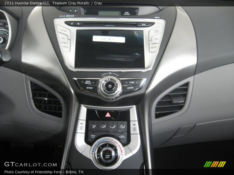 Controls of 2011 Elantra GLS