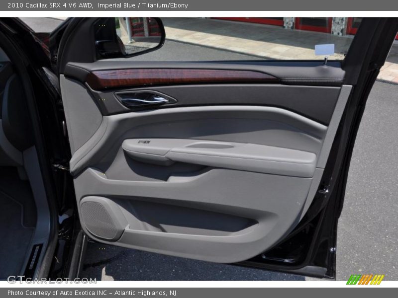 Imperial Blue / Titanium/Ebony 2010 Cadillac SRX 4 V6 AWD