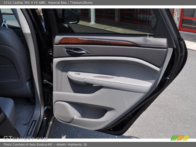 Imperial Blue / Titanium/Ebony 2010 Cadillac SRX 4 V6 AWD