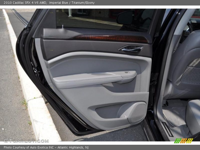 Imperial Blue / Titanium/Ebony 2010 Cadillac SRX 4 V6 AWD