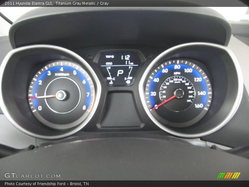  2011 Elantra GLS GLS Gauges