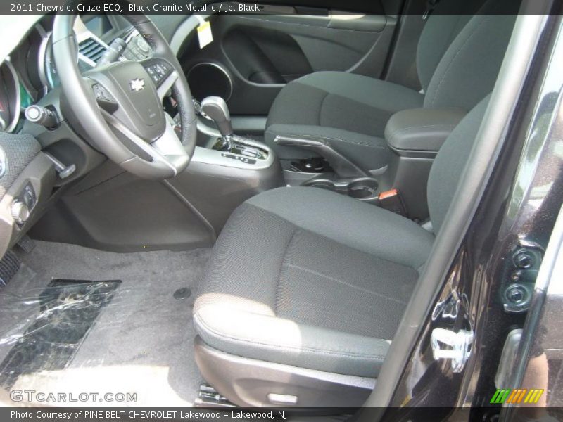 Black Granite Metallic / Jet Black 2011 Chevrolet Cruze ECO