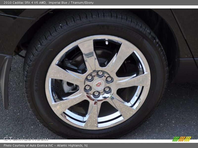 Imperial Blue / Titanium/Ebony 2010 Cadillac SRX 4 V6 AWD