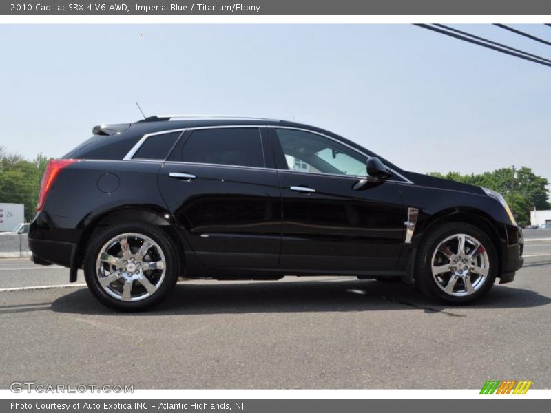 Imperial Blue / Titanium/Ebony 2010 Cadillac SRX 4 V6 AWD
