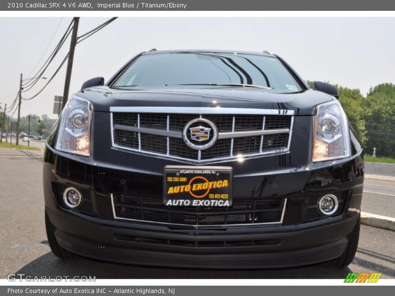 Imperial Blue / Titanium/Ebony 2010 Cadillac SRX 4 V6 AWD