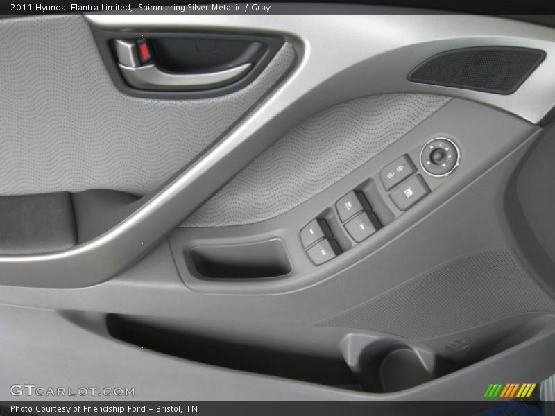 Controls of 2011 Elantra Limited