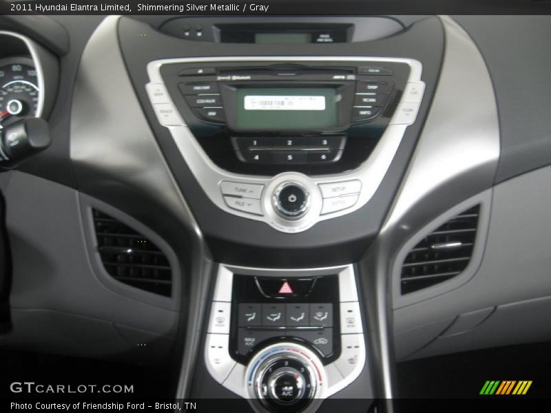 Controls of 2011 Elantra Limited