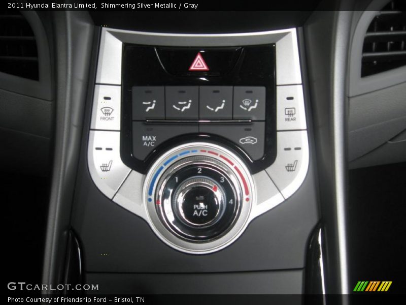 Controls of 2011 Elantra Limited