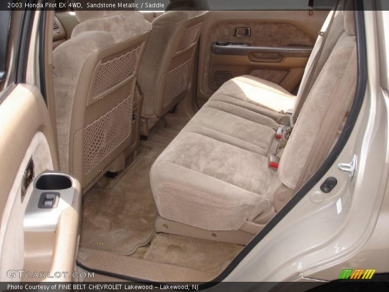 Sandstone Metallic / Saddle 2003 Honda Pilot EX 4WD