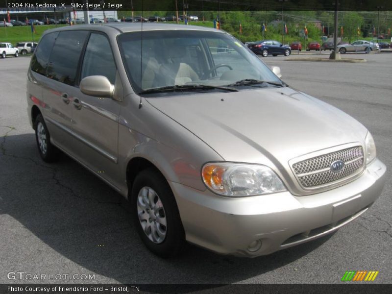 Silky Beige / Beige 2004 Kia Sedona LX