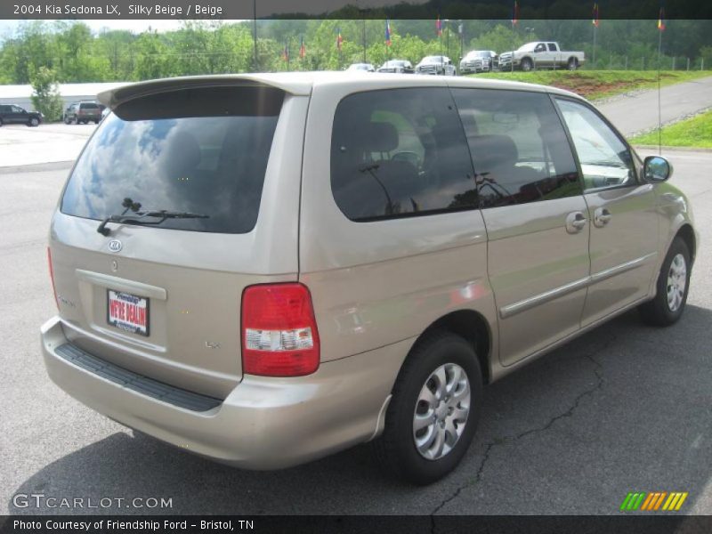 Silky Beige / Beige 2004 Kia Sedona LX