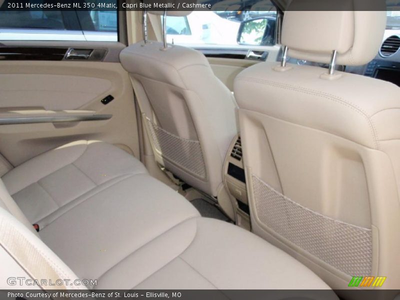 Capri Blue Metallic / Cashmere 2011 Mercedes-Benz ML 350 4Matic