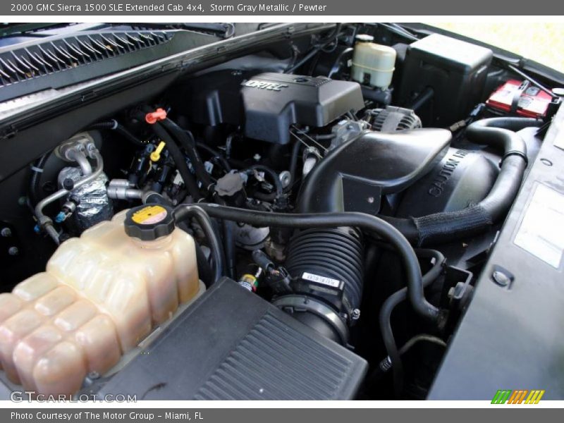  2000 Sierra 1500 SLE Extended Cab 4x4 Engine - 5.3 Liter OHV 16-Valve Vortec V8