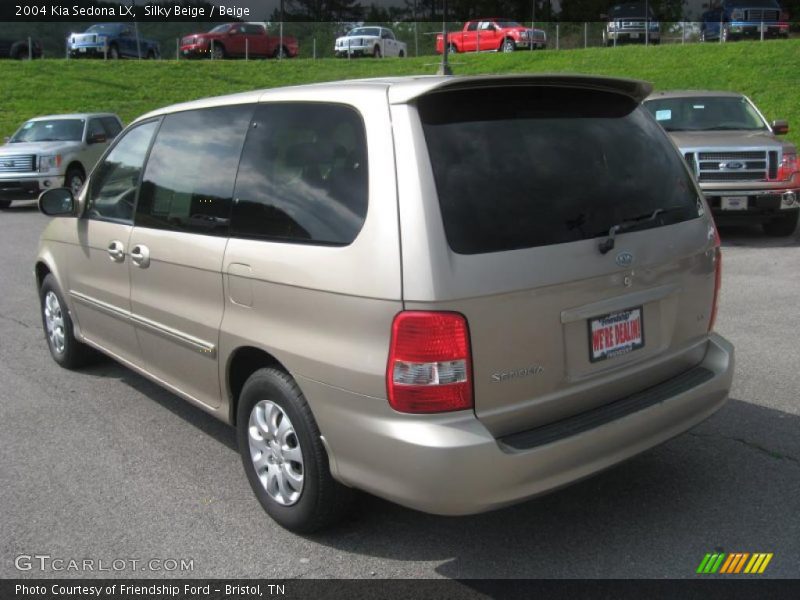 Silky Beige / Beige 2004 Kia Sedona LX