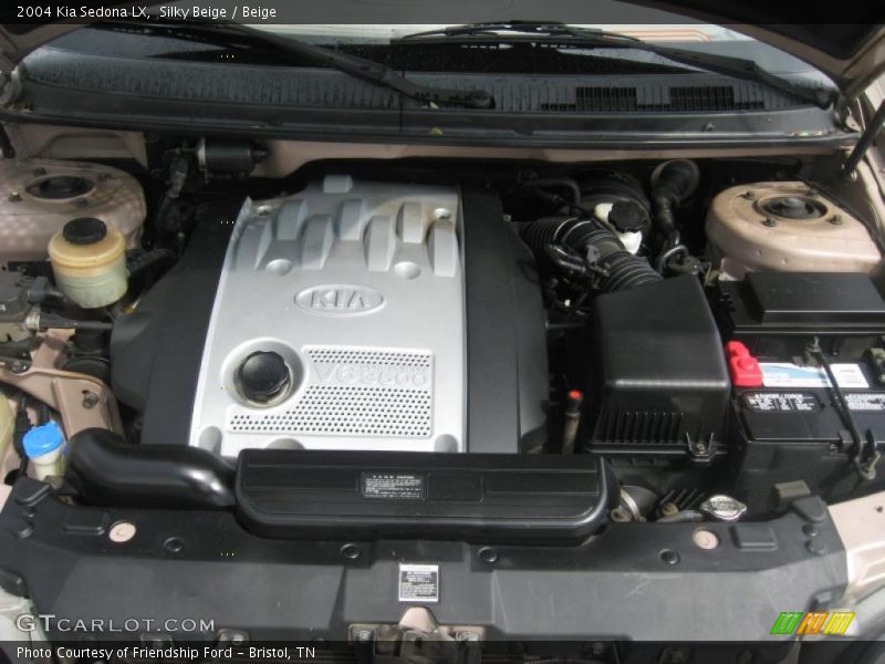 Silky Beige / Beige 2004 Kia Sedona LX