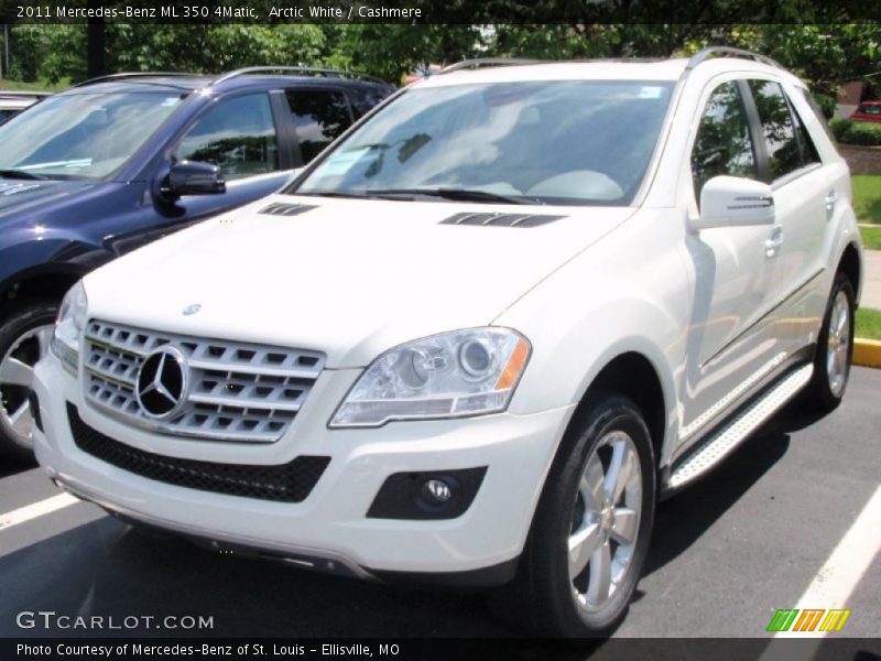 Arctic White / Cashmere 2011 Mercedes-Benz ML 350 4Matic