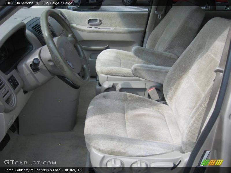 Silky Beige / Beige 2004 Kia Sedona LX