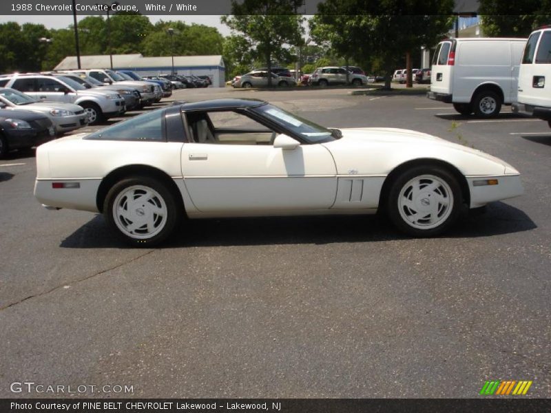  1988 Corvette Coupe White
