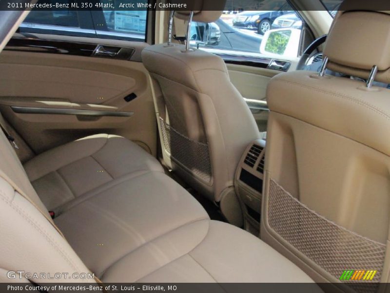 Arctic White / Cashmere 2011 Mercedes-Benz ML 350 4Matic