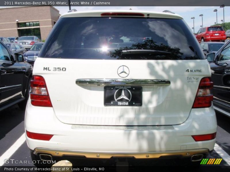 Arctic White / Cashmere 2011 Mercedes-Benz ML 350 4Matic