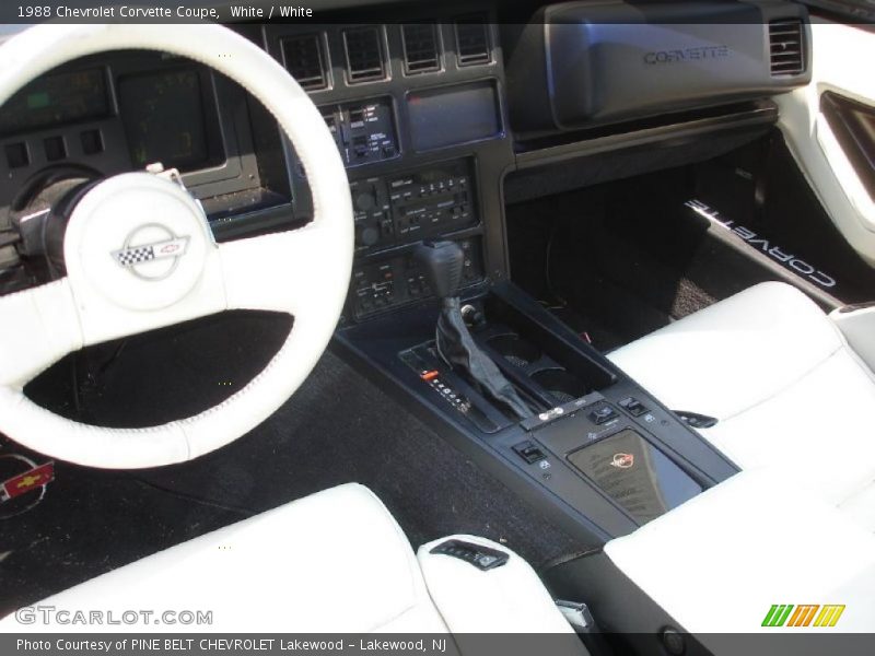 Dashboard of 1988 Corvette Coupe