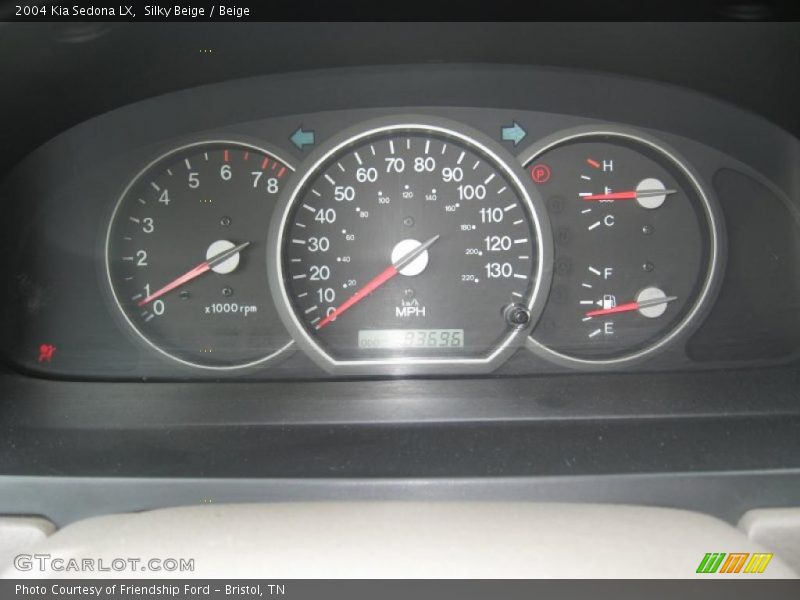 Silky Beige / Beige 2004 Kia Sedona LX