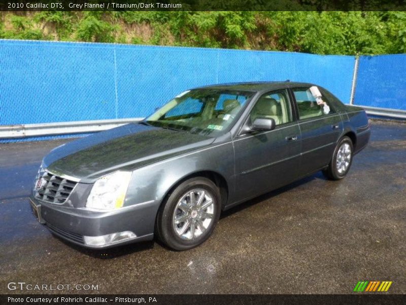 Grey Flannel / Titanium/Dark Titanium 2010 Cadillac DTS